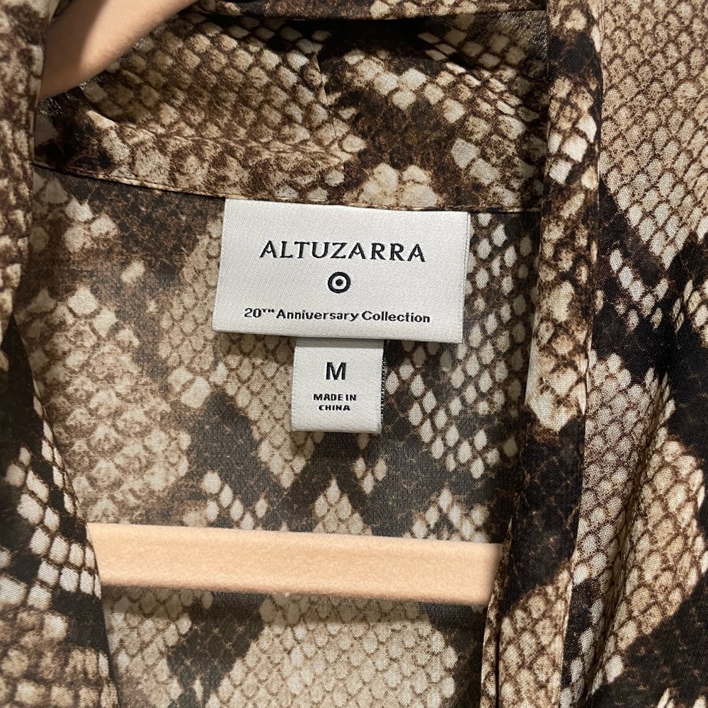 Altuzarra For Target Women's Brown Python Print C… - image 8